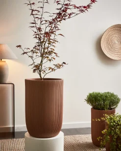 Urtepotte EANTIO 37 cm Brun