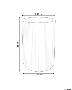 Urtepotte EANTIO 25 cm Brun