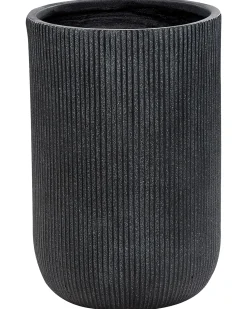 Urtepotte EANTIO 37 cm Sort