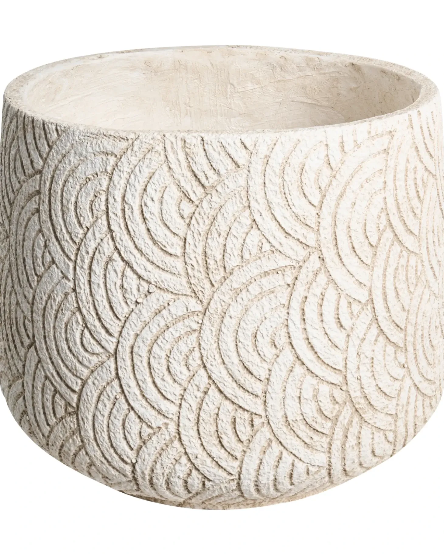 Urtepotte ERIROS 31 cm Lys Beige