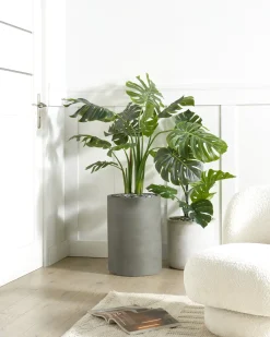 Urtepotte EUCOMMIA 36 cm Grå