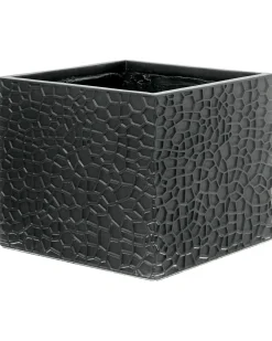 Urtepotte FEIYAN 44 cm Sort