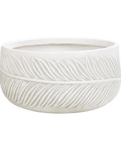 Urtepotte FTERO 35 cm Cremehvid
