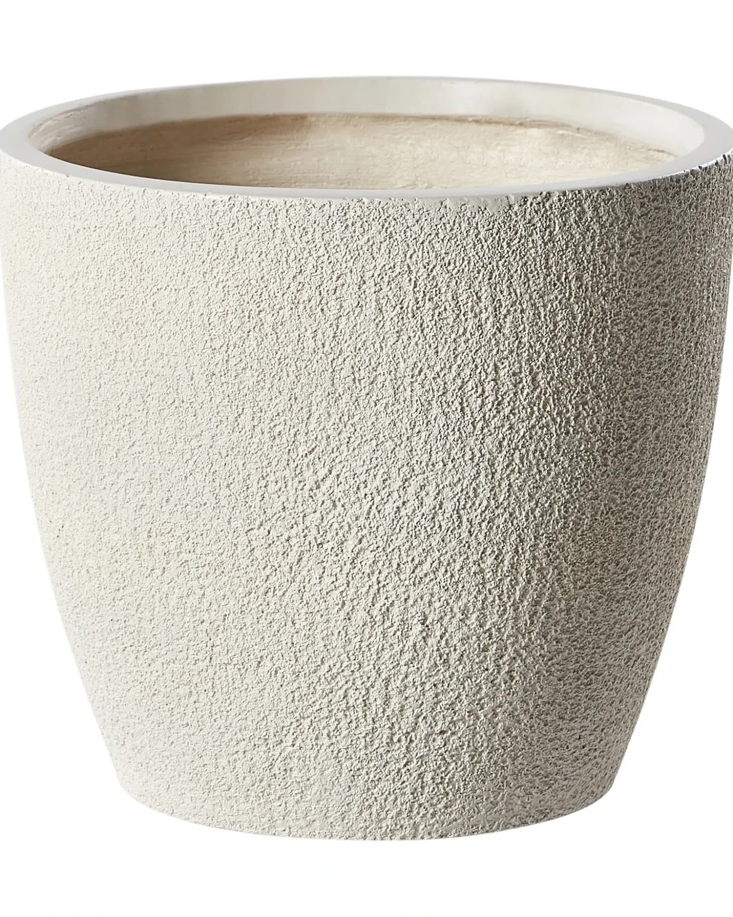 Urtepotte KANNIA 36 cm Cremehvid