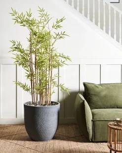 Urtepotte KANNIA 55 cm Lysegrå