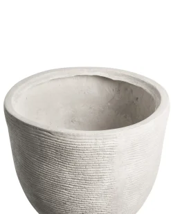 Urtepotte LIXOURI 47 cm Lysegrå