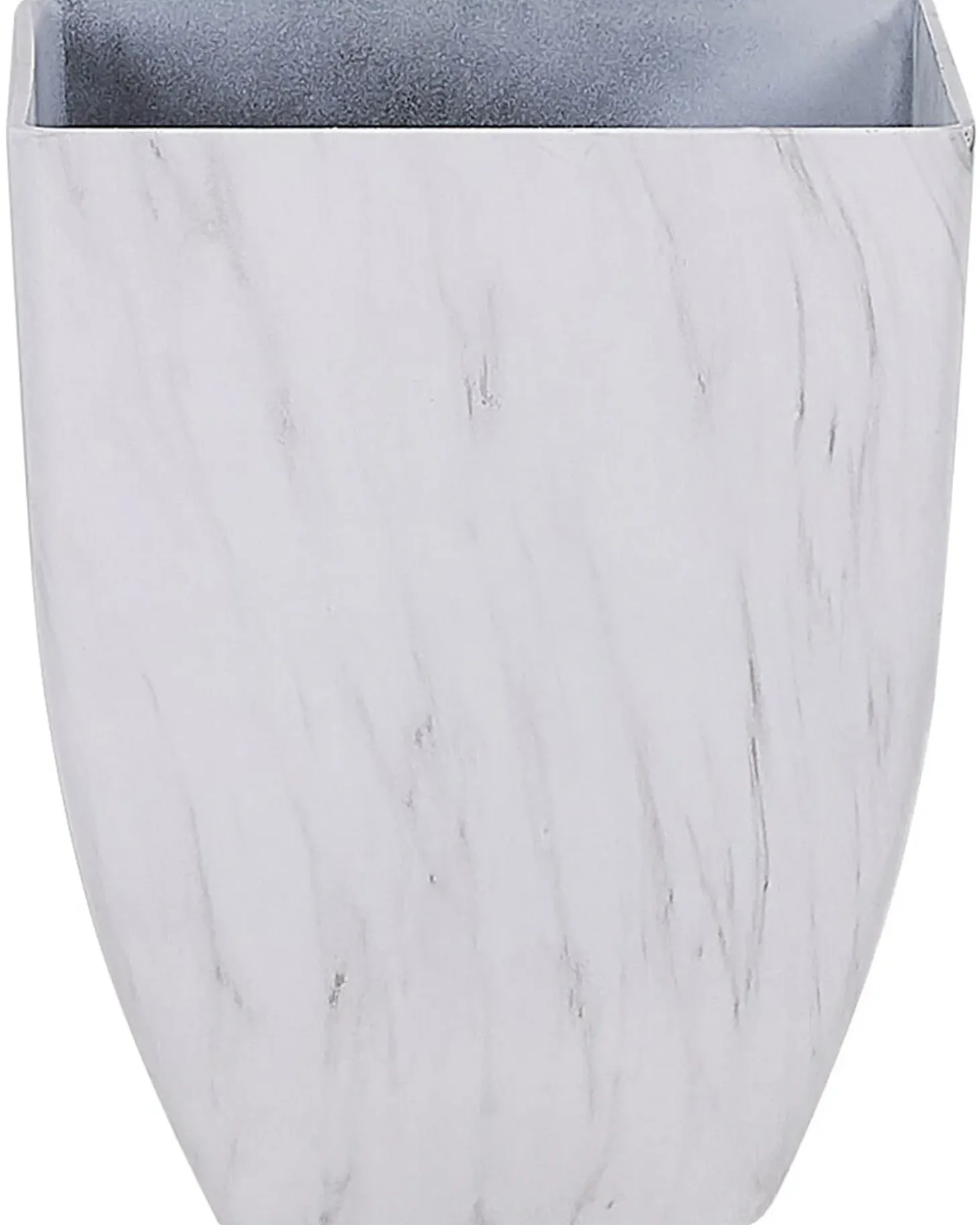 Urtepotte MIRO 35 cm Hvid marmor
