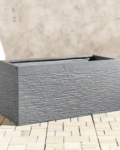 Urtepotte MYRA 80 cm Grå