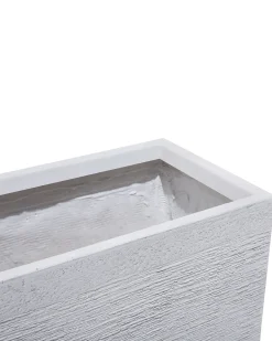 Urtepotte MYRA 80 cm Hvid