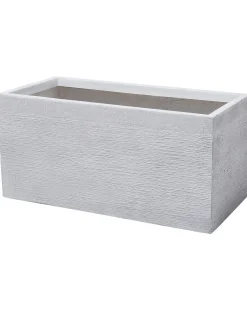Urtepotte MYRA 80 cm Hvid