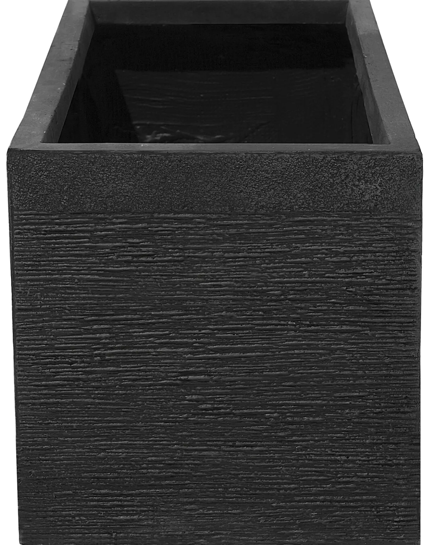Urtepotte MYRA 80 cm Sort