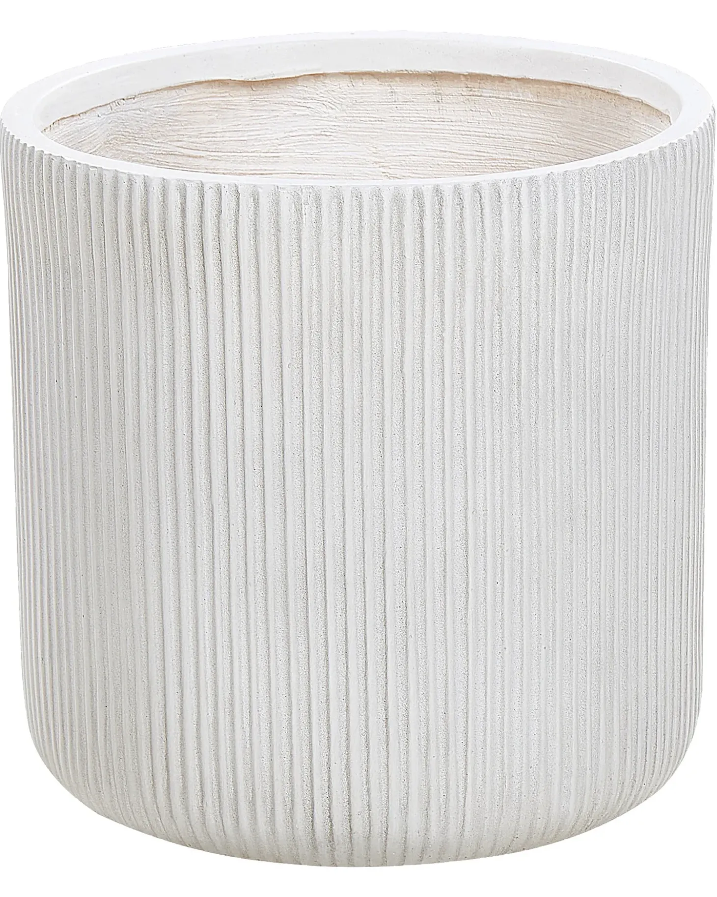 Urtepotte OREOI 37 cm Cremehvid