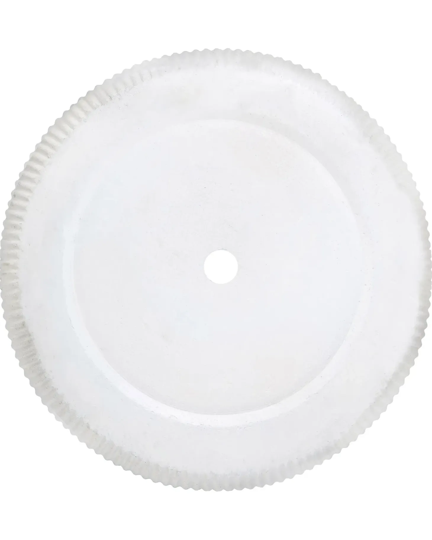 Urtepotte OREOI 37 cm Cremehvid