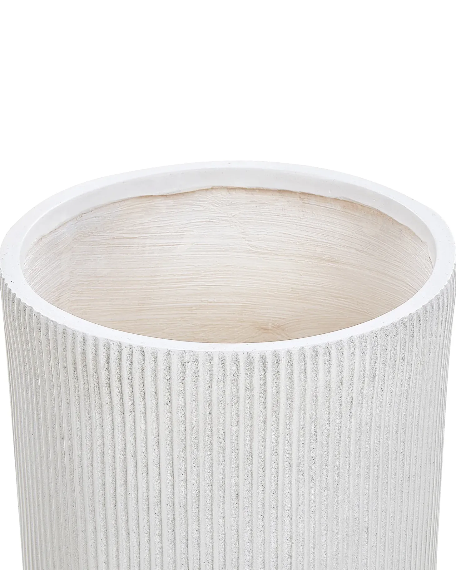 Urtepotte OREOI 37 cm Cremehvid