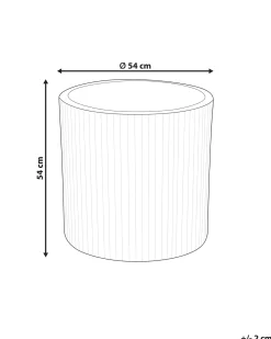 Urtepotte OREOI 55 cm Grafit