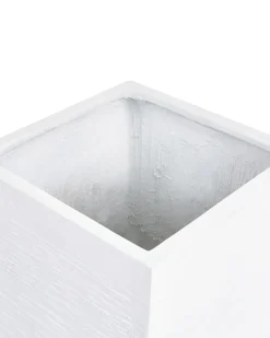 Urtepotte PAROS 30 cm Hvid
