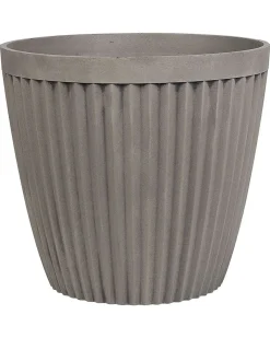 Urtepotte POKA 36 cm Brungrå