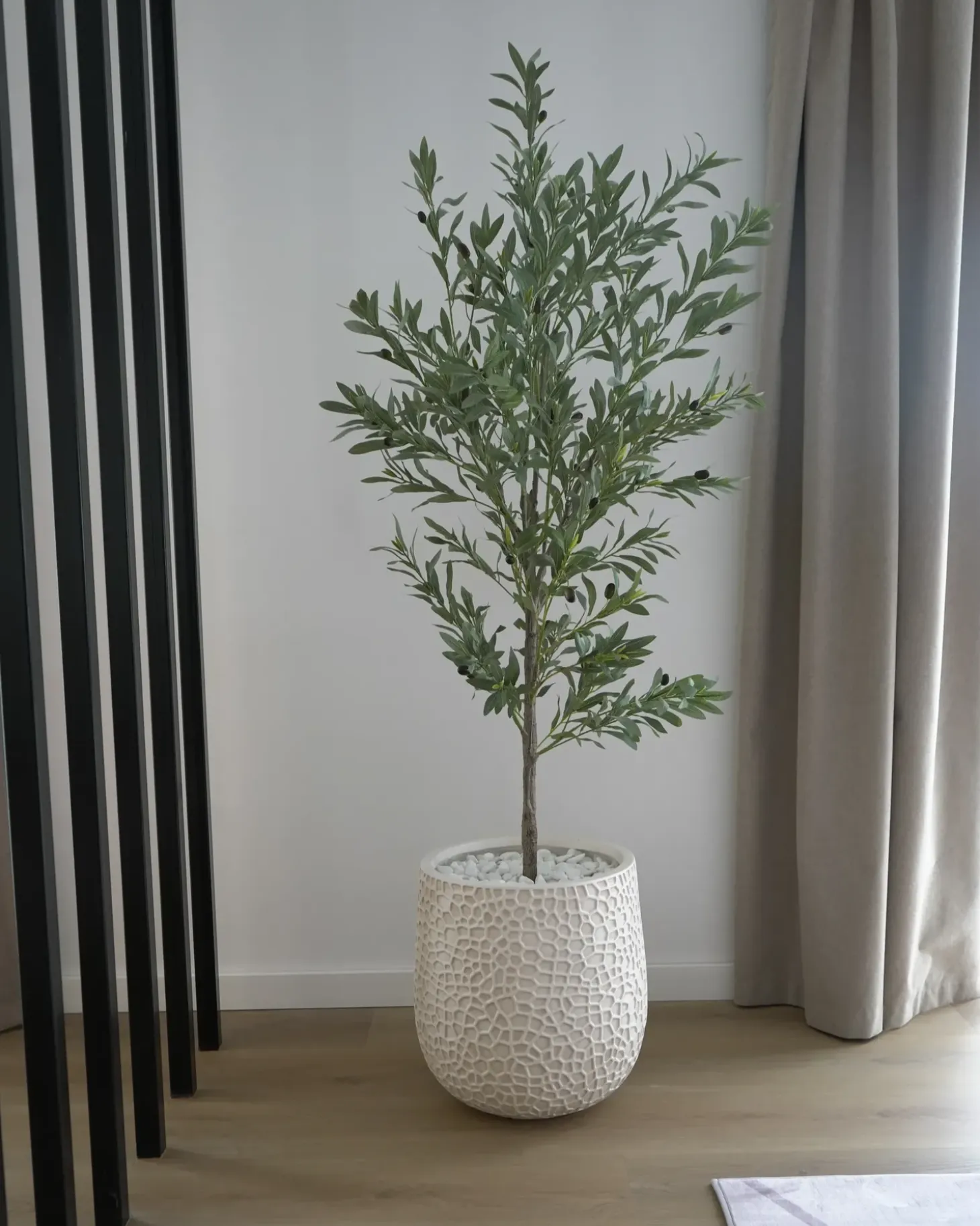 Urtepotte QIYUN 41 cm Lys Beige
