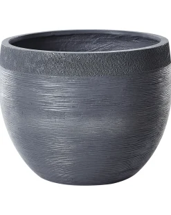 Urtepotte ZAKROS 50 cm Grå