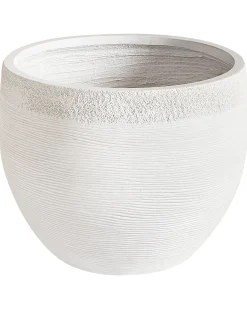 Urtepotte ZAKROS 38 cm Hvid