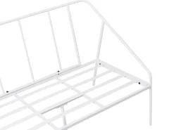 USTICA 4 personers Loungesæt med bord Hvid Metal