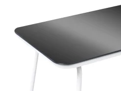 USTICA 4 personers Loungesæt med bord Hvid Metal