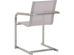 VALCANETTO/COSOLETO 8 personers Havemøbelsæt Beige Metal