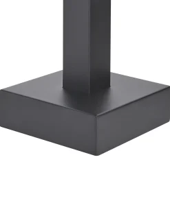 Vandhane til fritstående badekar RIBBON Sort