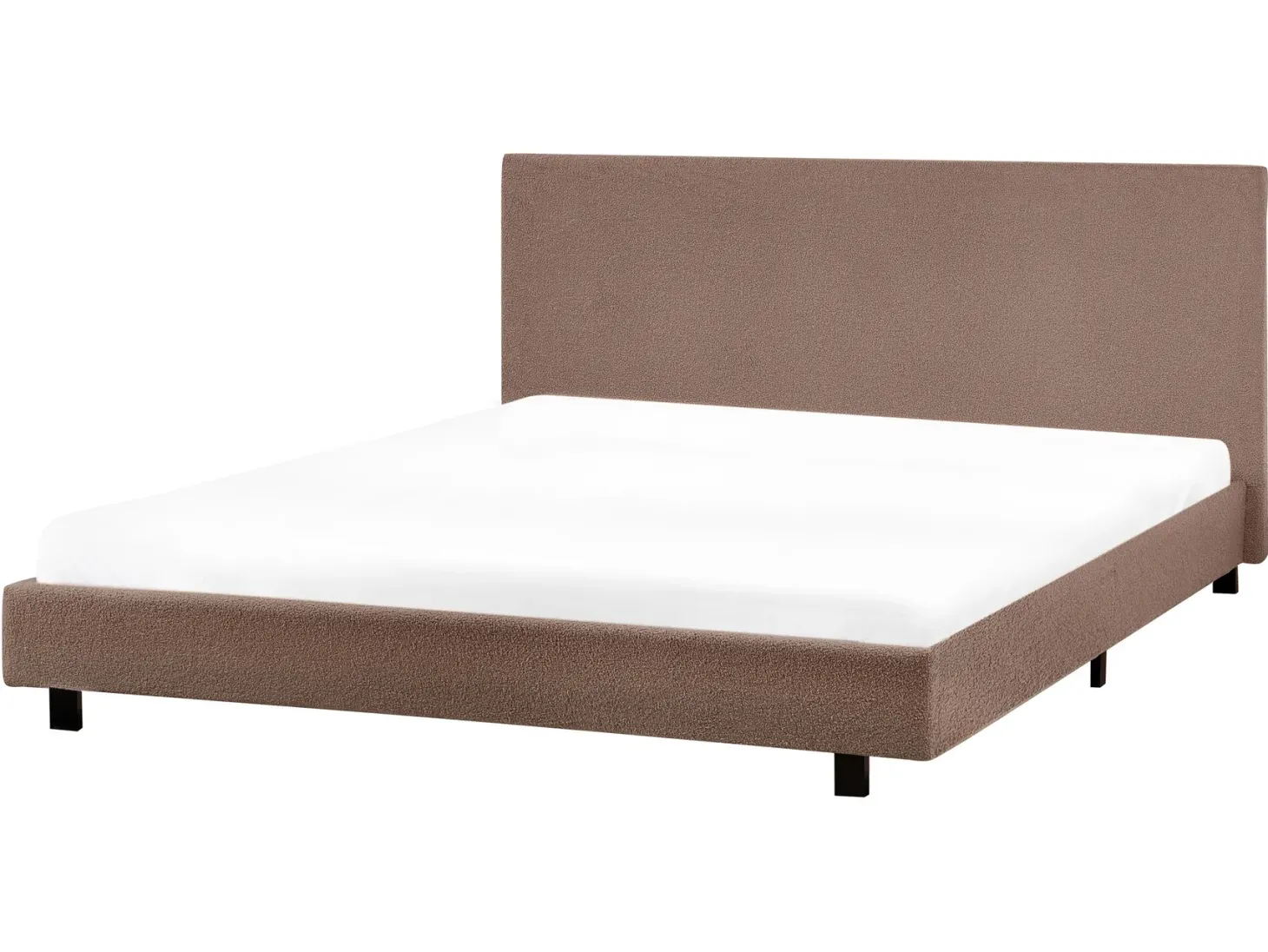 Vandseng Boucle ALBI 180 x 200 cm Brun