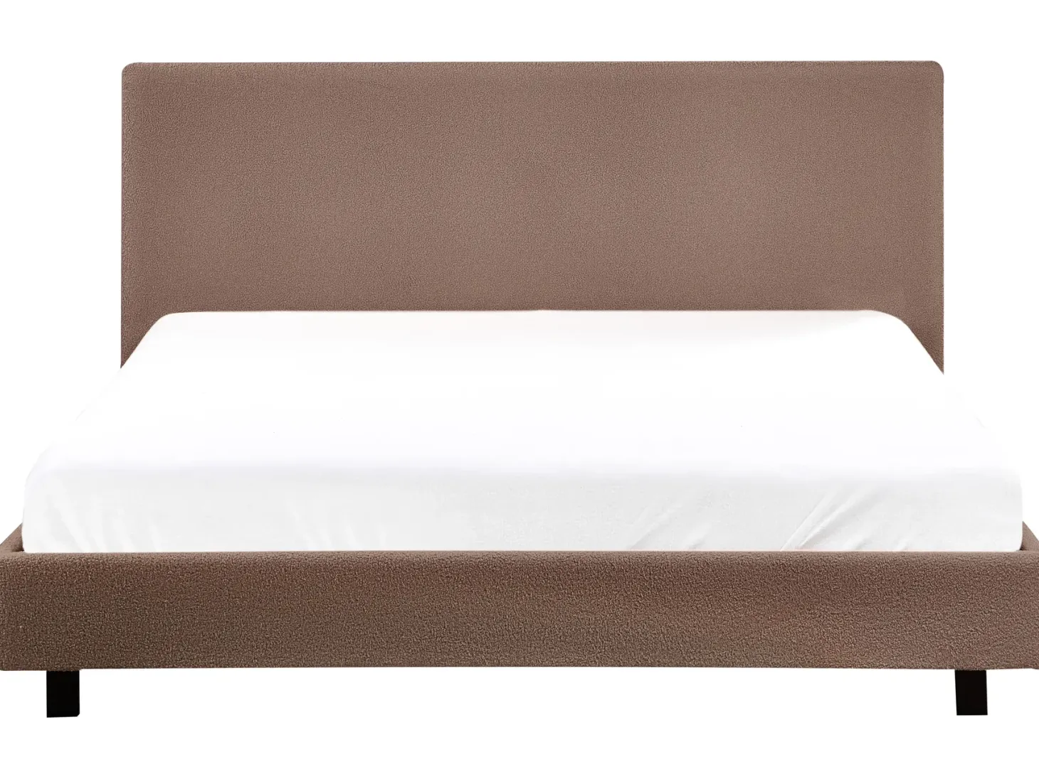 Vandseng Boucle ALBI 180 x 200 cm Brun