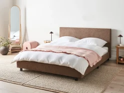 Vandseng Boucle ALBI 180 x 200 cm Brun