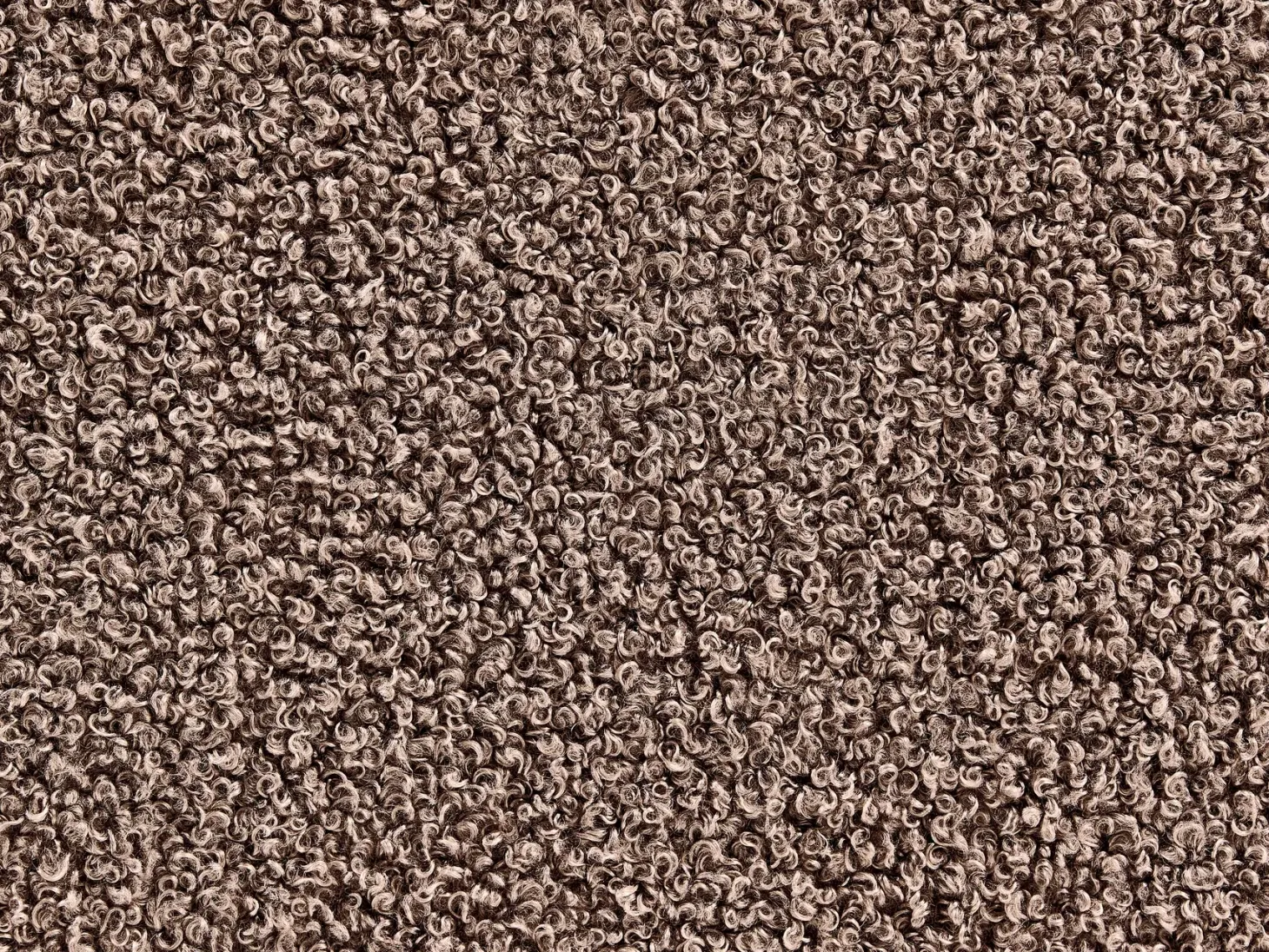 Vandseng Boucle ALBI 180 x 200 cm Brun
