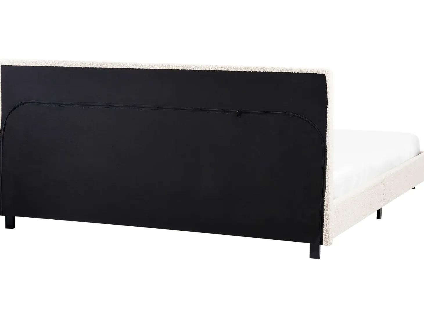 Vandseng Boucle ALBI 180 x 200 cm Cremehvid