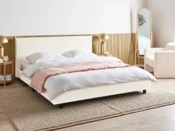 Vandseng Boucle ALBI 180 x 200 cm Cremehvid