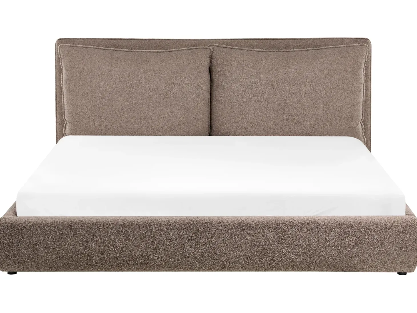 Vandseng Boucle BAJONNA 180 x 200 cm Brun