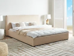 Vandseng Boucle LAVAUR 180 x 200 cm Beige