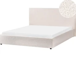 Vandseng Boucle LAVAUR 160 x 200 cm Cremehvid