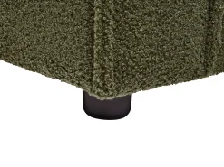 Vandseng Boucle LINARDS 180 x 200 cm Mørkegrøn