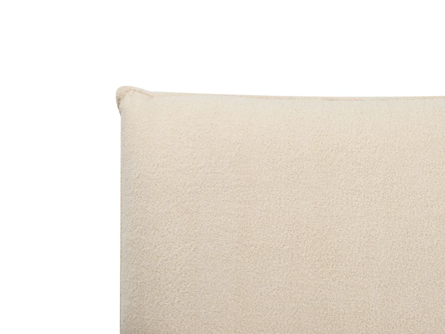 Vandseng Boucle VINAY 180 x 200 cm Lys Beige