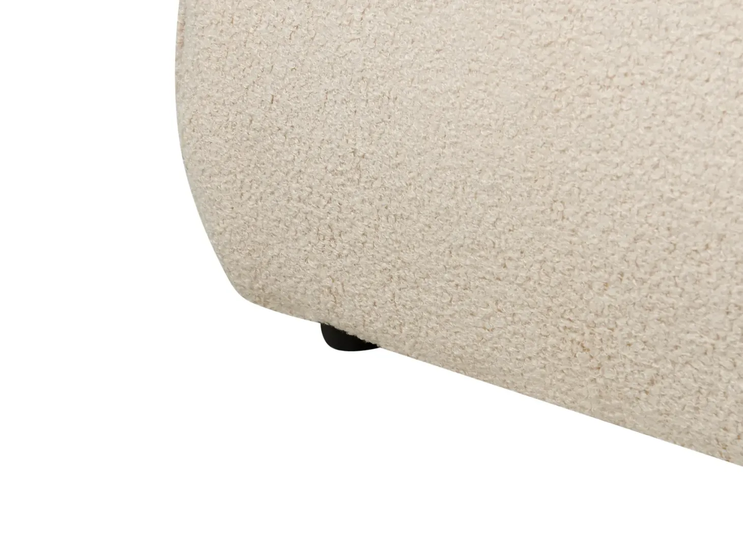 Vandseng Boucle VINAY 180 x 200 cm Lys Beige