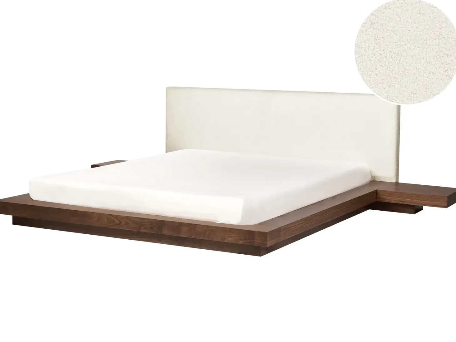 Vandseng Boucle ZEN 180 x 200 cm Brun ask