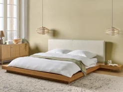 Vandseng Boucle ZEN 180 x 200 cm Naturlig ask