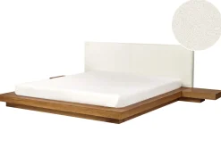 Vandseng Boucle ZEN 180 x 200 cm Naturlig ask