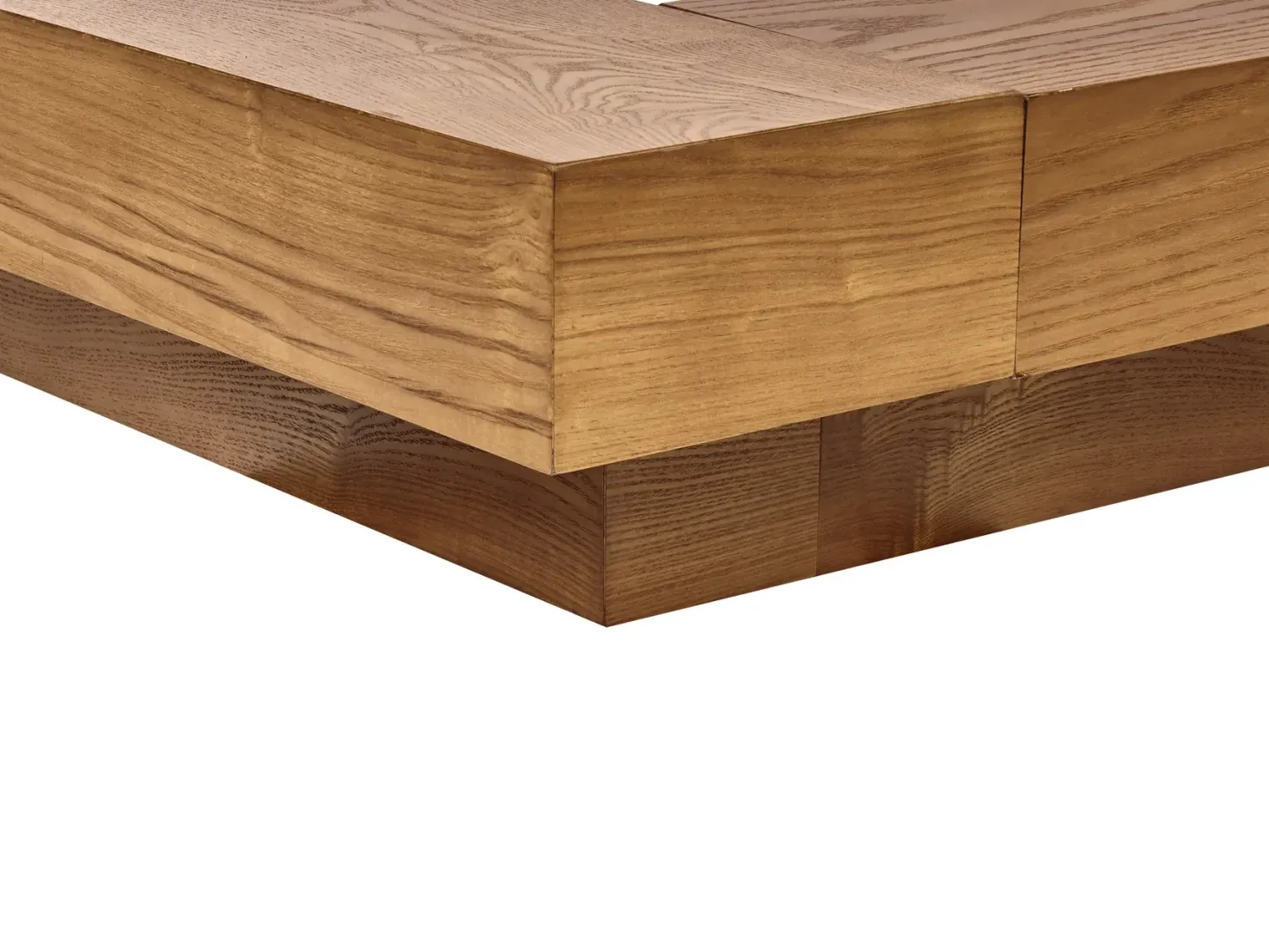 Vandseng Boucle ZEN 180 x 200 cm Naturlig ask