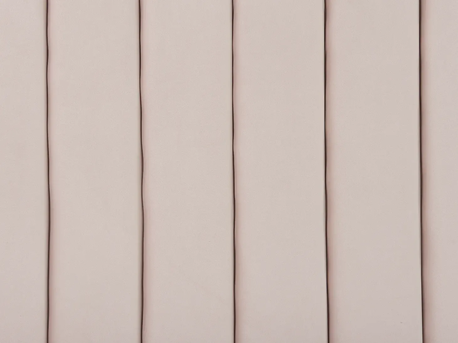 Vandseng med opbevaringsbænk Velour NOYERS 180 x 200 cm Pastellrosa