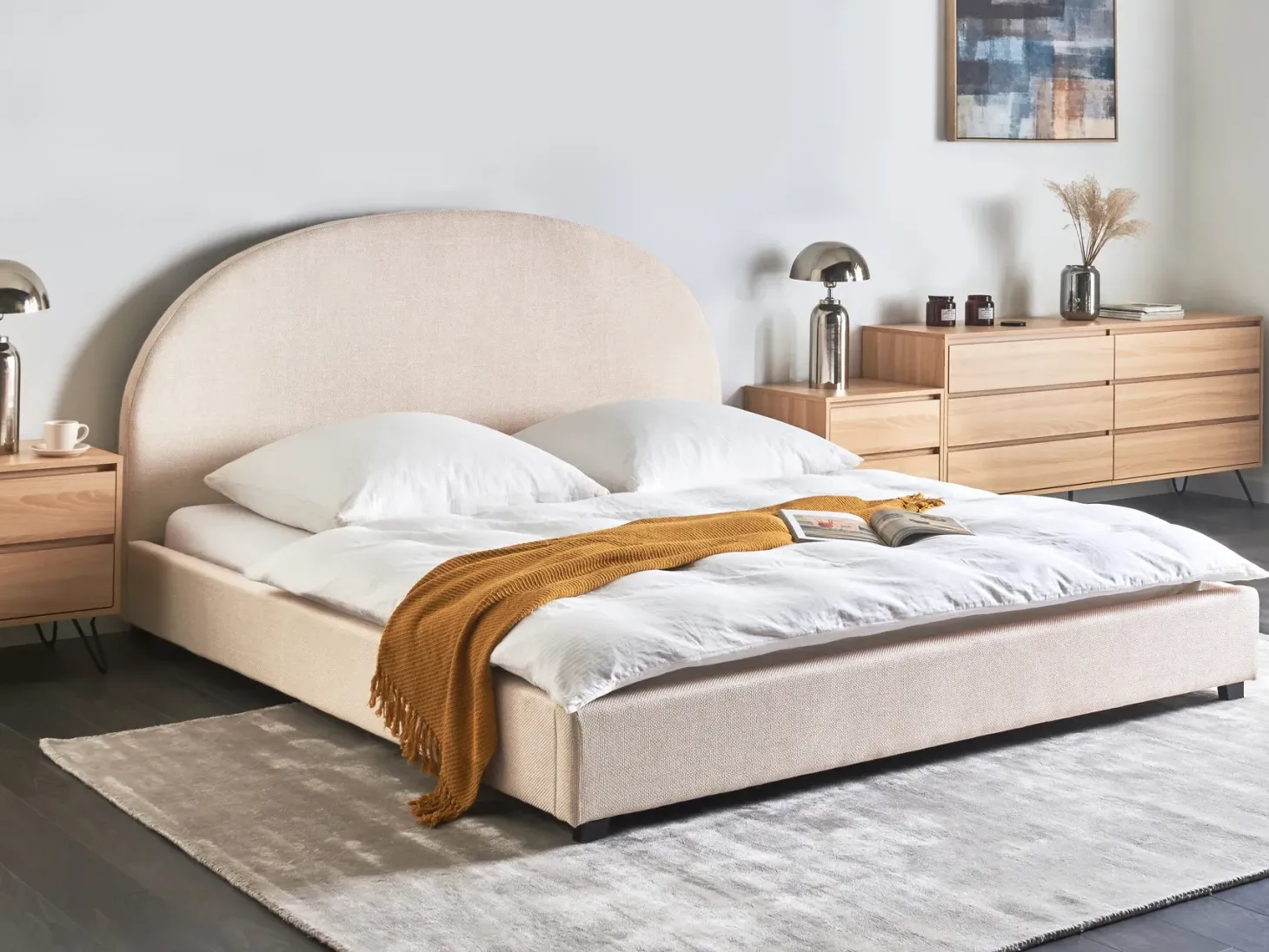 Vandseng VAUCLUSE 180 x 200 cm Lys Beige