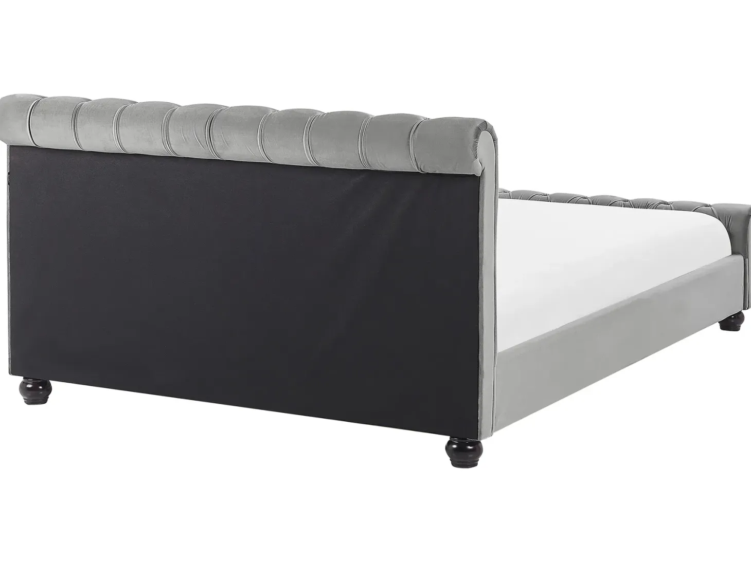 Vandseng Velour AVALLON 180 x 200 cm Grå