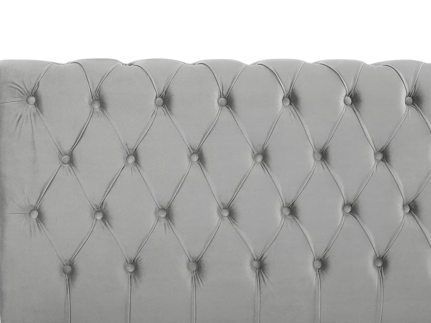 Vandseng Velour AVALLON 180 x 200 cm Grå