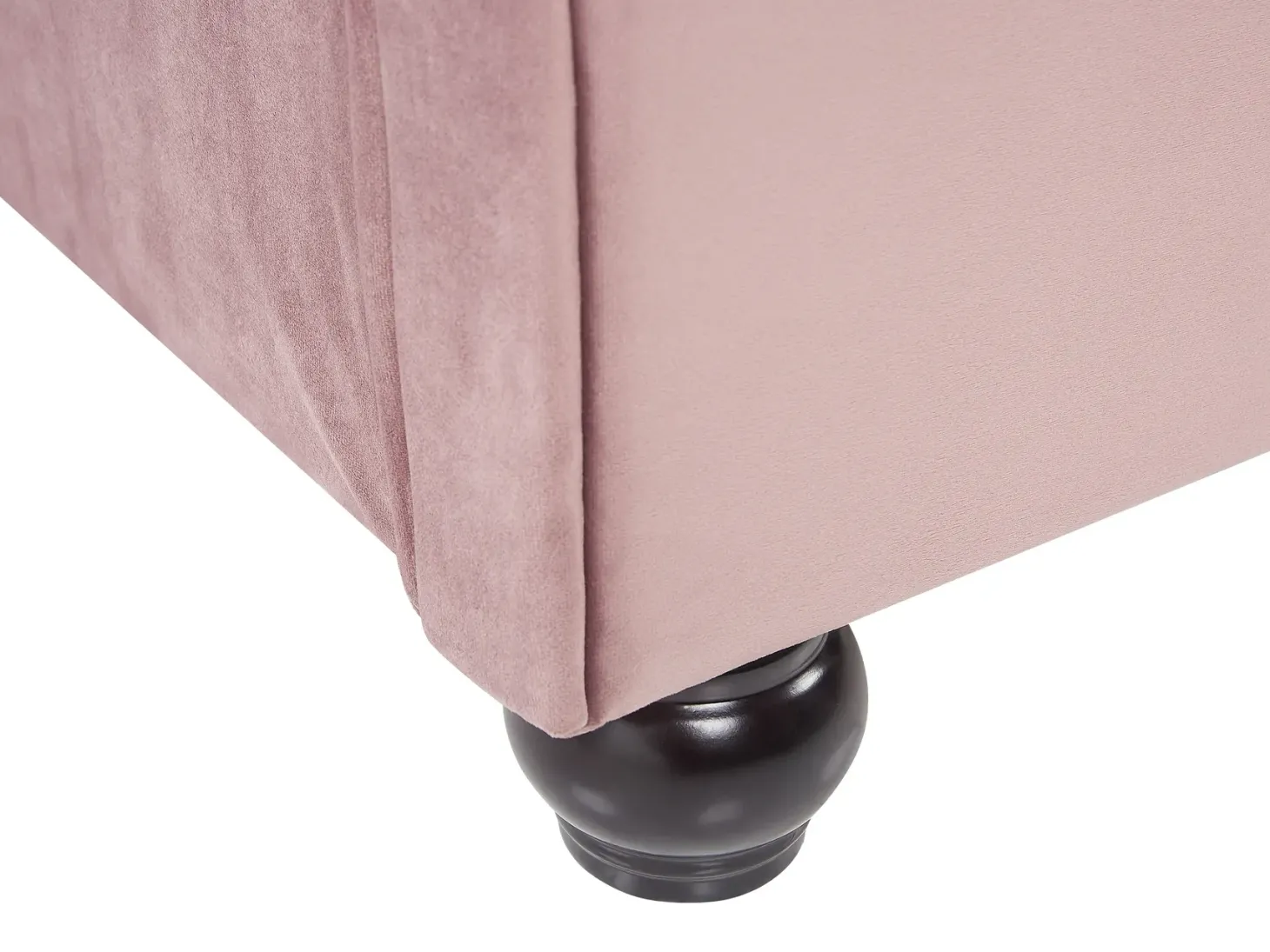 Vandseng Velour AVALLON 180 x 200 cm Lyserød