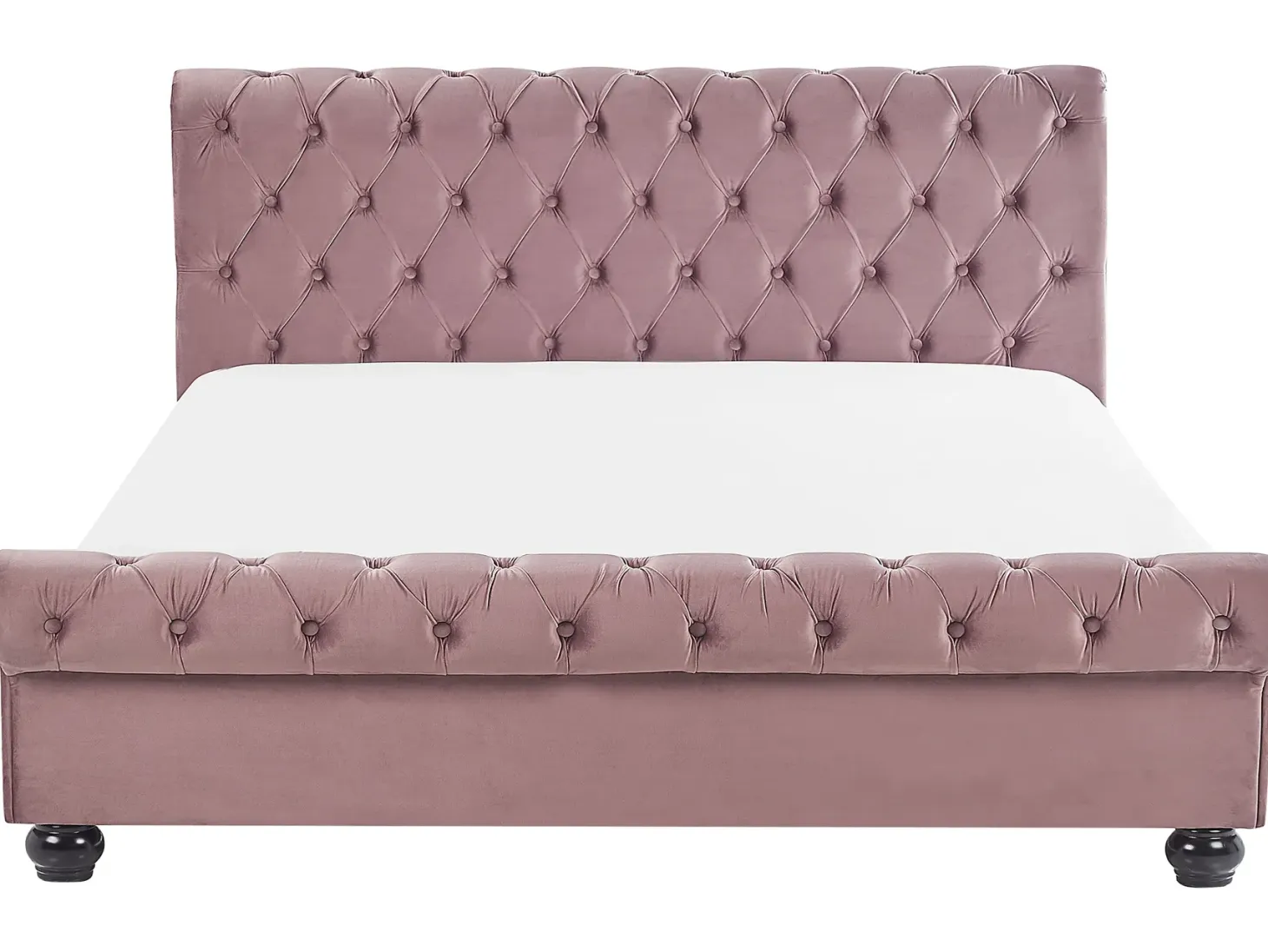 Vandseng Velour AVALLON 180 x 200 cm Lyserød